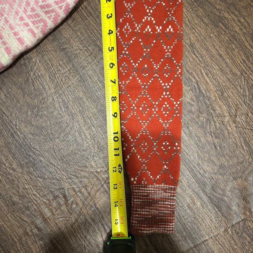 Anthropologie Pink and Red Knit Sweater - Picture 10 of 11